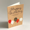 Happy Birthday BALLOONS Card
