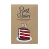 Best Wishes CAKE SLICE Card